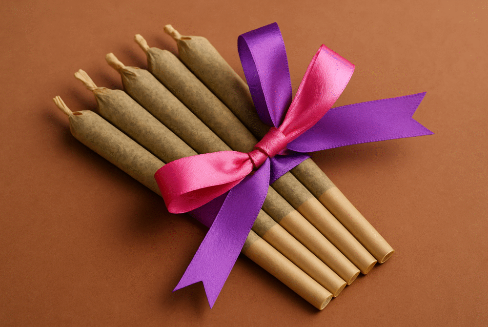 gift wrapped preroll joints