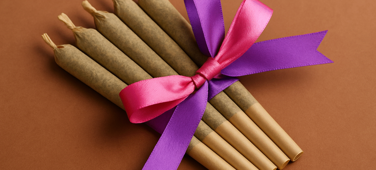 gift wrapped preroll joints