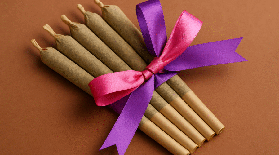 gift wrapped preroll joints